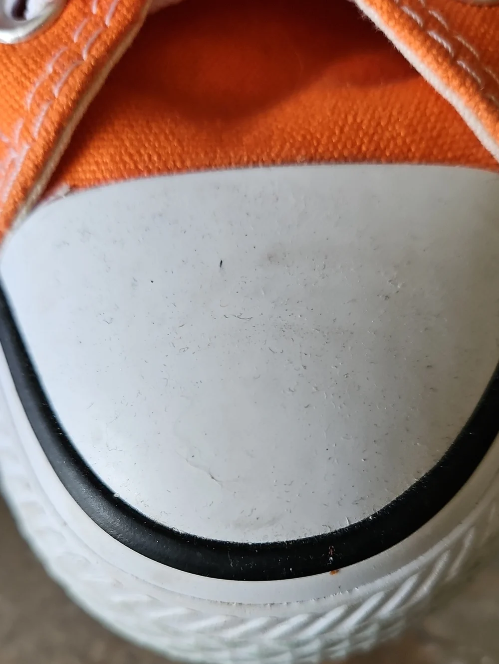 Converse Orange Low Top Sneakers Unisex W7 M5